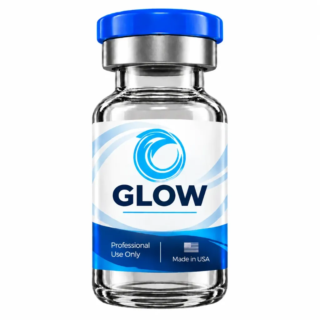 GLOW Blend 50mg/10mg/10mg (GHK-Cu/TB-500/BPC-157) Vial